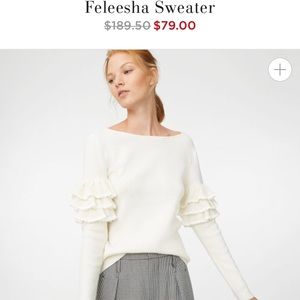 Wool & Ruffle Feleesha Sweater